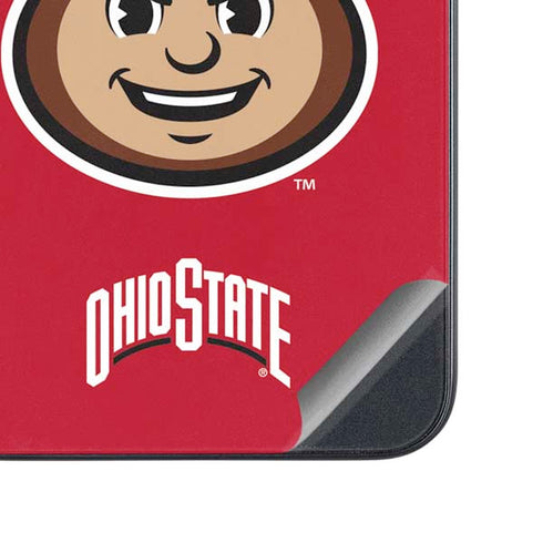 Ohio State University OSUBuckeyes Light Grey Galaxy A54 5G Skin